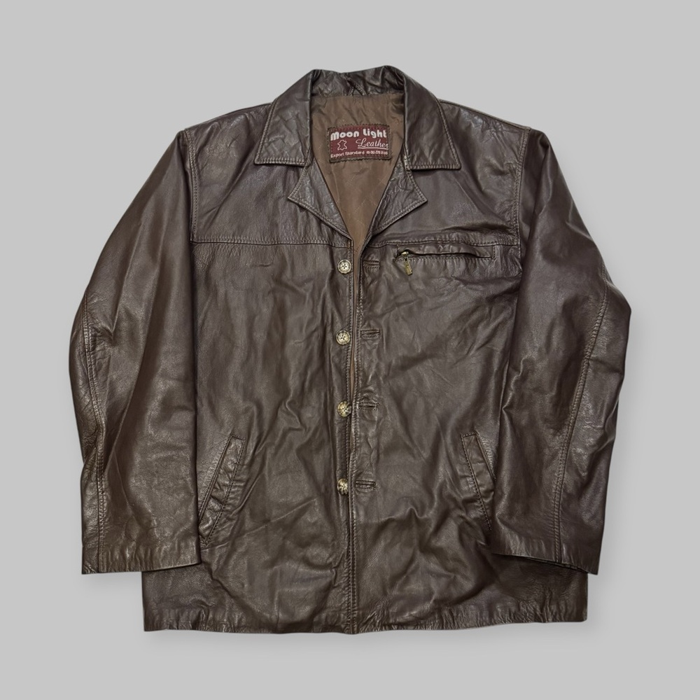 Vintage 70’s Brown Leather Jacket